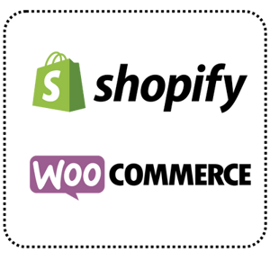 eCommerce Integration for Shopify and WooCommerce